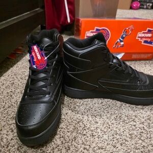 NEW-Orion non-strap Patrick Ewing-Black High-Top Sneakers for Men